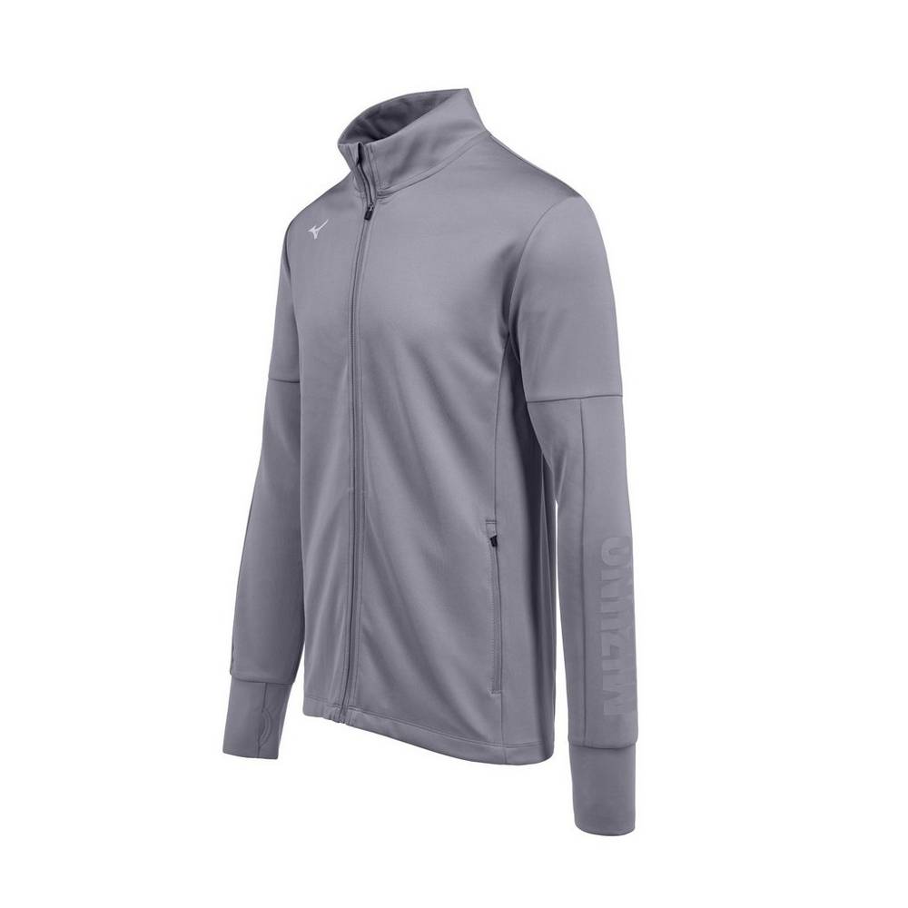 Mizuno Men's Alpha Quest Jacket Grey (530073-HPB)